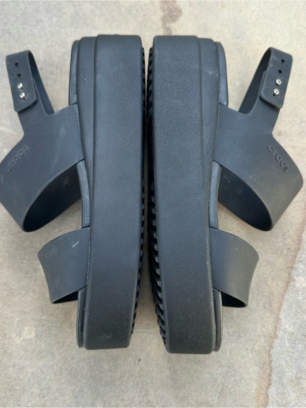 Crocs Lite Ride Brooklyn Low Wedge Platform Sandals Women's 6 NEW - Picture 6 of 10